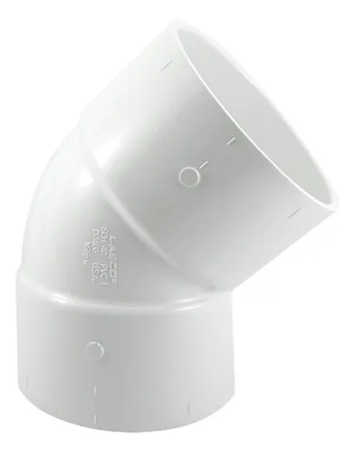 Codo 45° PVC hidráulico 2 pulgadas
